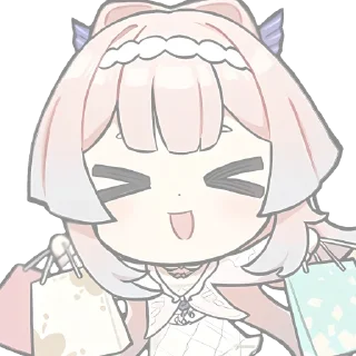 Sticker from ꒰ :Kokomi ”♡ᵎ꒱ˀˀ ↷ @KoshkarizeStickers @TgEmodziBot
