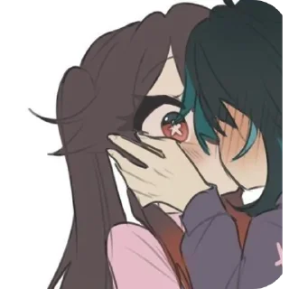 😳 emoji Ху Тао/Сяо Telegram sticker 19 of 108