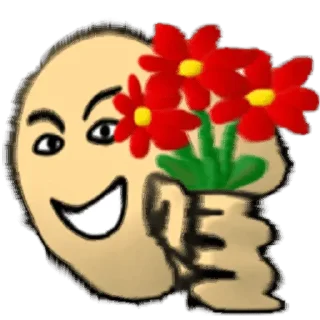 💐 emoji Пипяо — @stckrRobot Telegram sticker 10 of 95