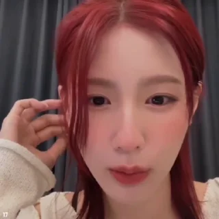 🥵 emoji miyeon – @M1YST0CK Telegram sticker 3 of 50
