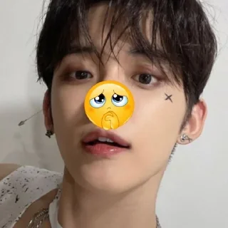 😣 emoji silly yeonjun Telegram sticker 17 of 20