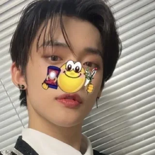 🤗 emoji silly yeonjun Telegram sticker 19 of 20