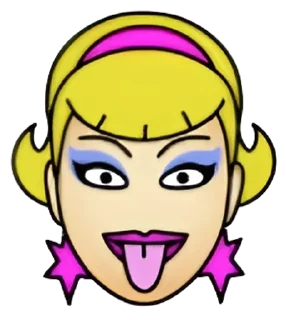 🌟 emoji Гламур. Дурак онлайн Telegram sticker 11 of 25