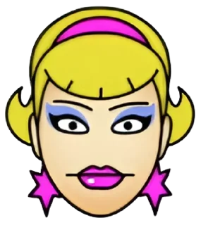🌟 emoji Гламур. Дурак онлайн Telegram sticker 18 of 25
