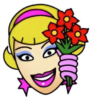 🌟 emoji Гламур. Дурак онлайн Telegram sticker 10 of 25