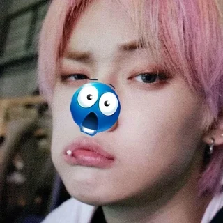 😨 emoji silly yeonjun Telegram sticker 5 of 20