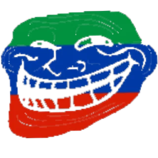 Sticker from Caucasian