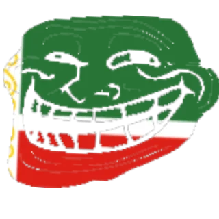 Sticker from Caucasian