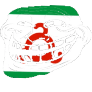 Sticker from Caucasian
