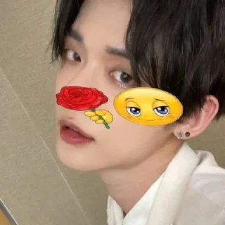 ❤️‍🔥 emoji silly yeonjun Telegram sticker 14 of 20