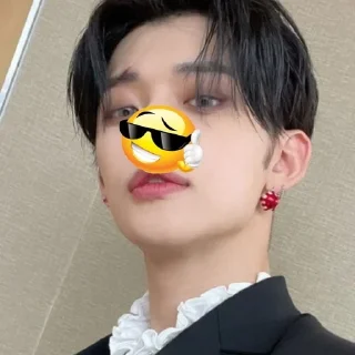 😎 emoji silly yeonjun Telegram sticker 16 of 20