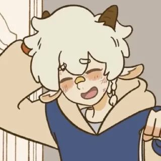 😌 emoji ✨Нини✨ @byemichii Telegram sticker 20 of 89