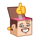 Sticker from Human Box