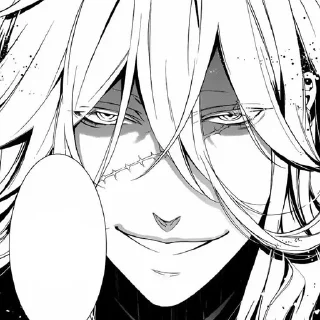 Sticker from black butler