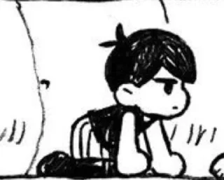 😐 emoji SunTan ; omori Telegram sticker 17 of 120