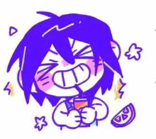 😁 emoji SunTan ; omori Telegram sticker 6 of 120