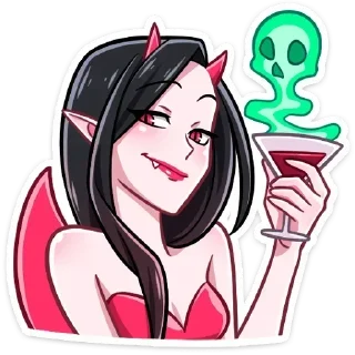 Sticker from Дьяволица @nyasticks