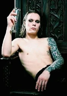 😈 emoji Ville Valo Telegram sticker 10 of 90