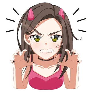 😡 emoji marina Telegram sticker 5 of 15
