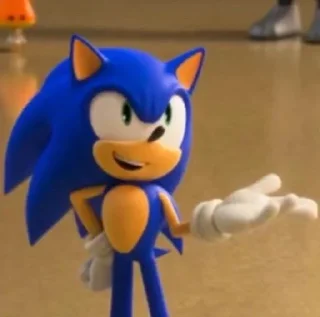 Sticker from Sonic