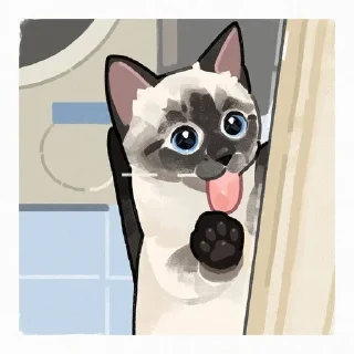 Sticker from Cats my loves