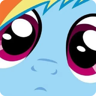 Sticker from My little pony