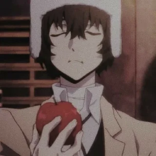 Sticker from Dazai Osamu