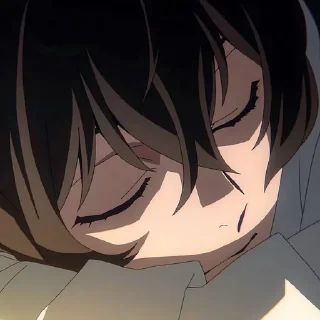 Sticker from Dazai Osamu // @Ch1rliee
