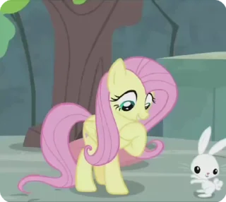 Sticker from ⭐️✨Silly Fluttershy✨💖