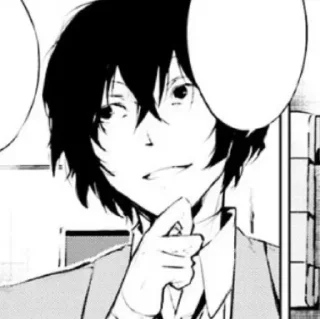 Sticker from dazai osamu. @dazosamu