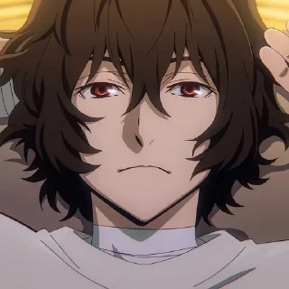 Sticker from Dazai Osamu // @Ch1rliee