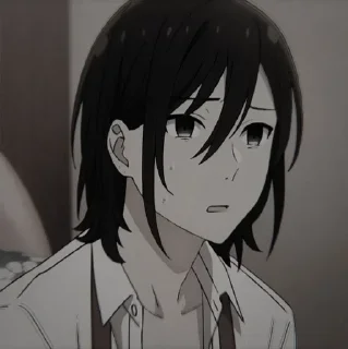 Sticker from •°Miyamura Izumi°•   @anime_sticks
