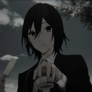 Sticker from •°Miyamura Izumi°•   @anime_sticks