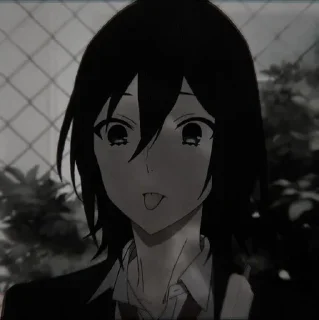 Sticker from •°Miyamura Izumi°•   @anime_sticks