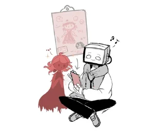 🌟 emoji Imaginary Friend! @Error_2034 @hai ink Telegram sticker 20 of 39