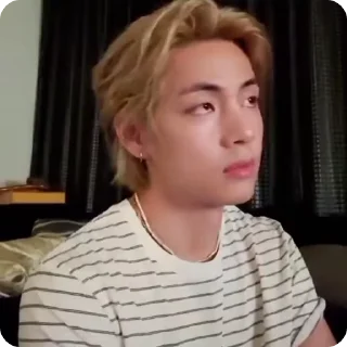 🧐 emoji Тэхён (Taehyung) - @King_BtS Telegram sticker 1 of 65