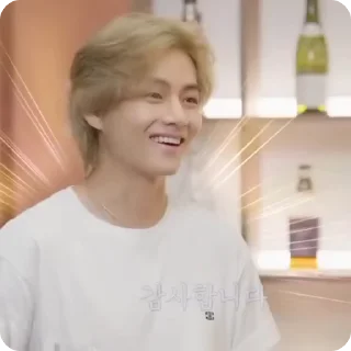 😇 emoji Тэхён (Taehyung) - @King_BtS Telegram sticker 19 of 65