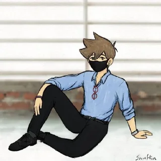 HeroMari ; @omoristc sticker 2