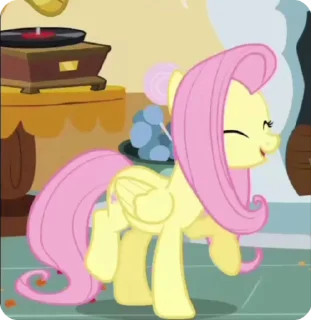 Sticker from ⭐️✨Silly Fluttershy✨💖