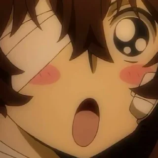 Sticker from Dazai Osamu