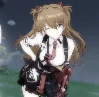 Sticker from Asuka Langley