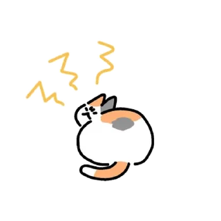 🐈 emoji ᘏ . котик ☆ @drowndreams Telegram sticker 22 of 24