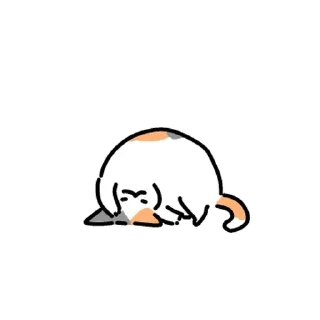 🐈 emoji ᘏ . котик ☆ @drowndreams Telegram sticker 23 of 24