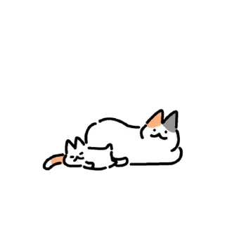 🐈 emoji ᘏ . котик ☆ @drowndreams Telegram sticker 13 of 24