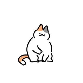 🐈 emoji ᘏ . котик ☆ @drowndreams Telegram sticker 12 of 24