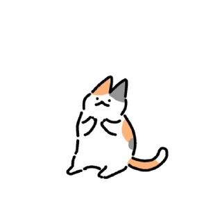 🐈 emoji ᘏ . котик ☆ @drowndreams Telegram sticker 19 of 24