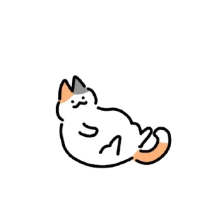 🐈 emoji ᘏ . котик ☆ @drowndreams Telegram sticker 15 of 24