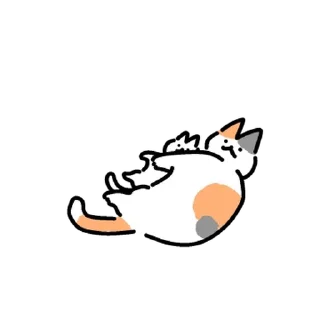 🐈 emoji ᘏ . котик ☆ @drowndreams Telegram sticker 14 of 24