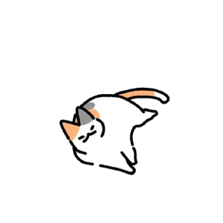 🐈 emoji ᘏ . котик ☆ @drowndreams Telegram sticker 20 of 24