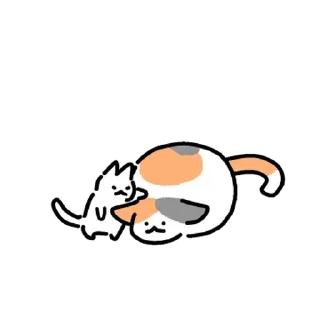 🐈 emoji ᘏ . котик ☆ @drowndreams Telegram sticker 17 of 24